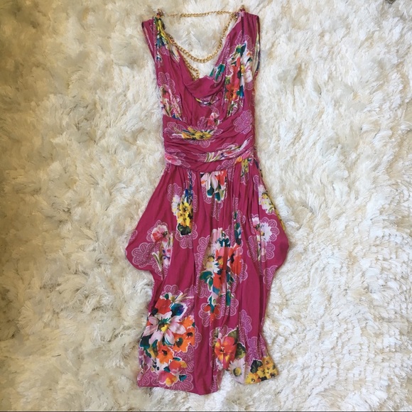Dolce and Gabbana Floral Pink Dress - Picture 1 of 7
